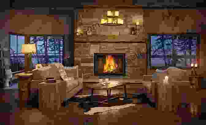 A Cozy And Inviting Living Room With A Fireplace And Comfortable Seating Domino: The Of Decorating: A Room By Room Guide To Creating A Home That Makes You Happy (DOMINO Books)