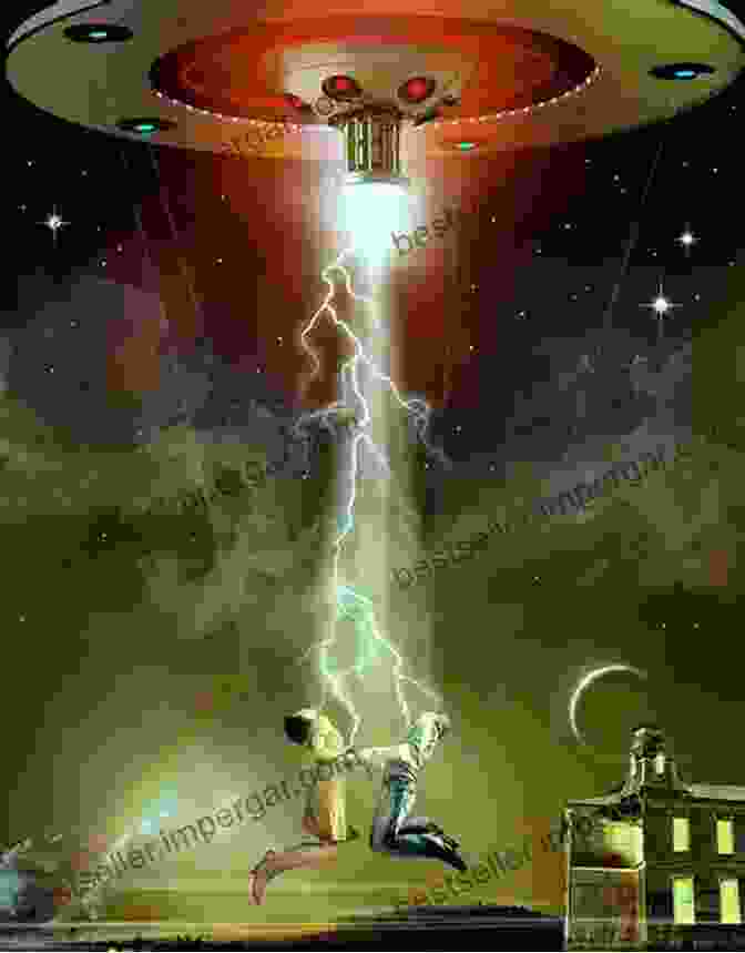 A Drawing Of A Person Being Abducted By An Alien Spaceship Flying Saucers: The Startling Evidence Of The Invasion From Outer Space Exposing The Establishment S UFO Coverup