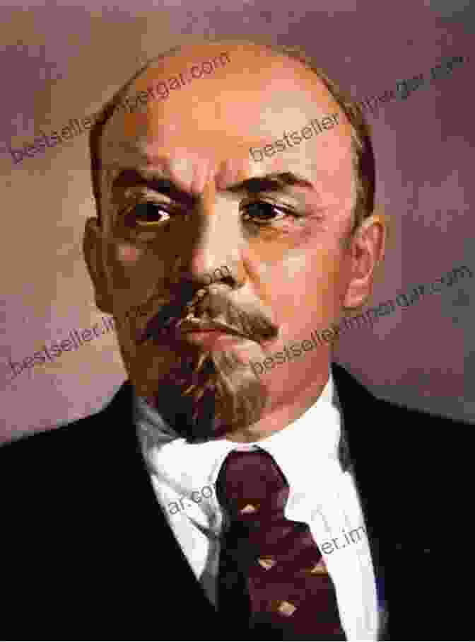 A Portrait Of Vladimir Lenin, The Leader Of The Bolshevik Revolution. Red Flag Unfurled: History Historians And The Russian Revolution