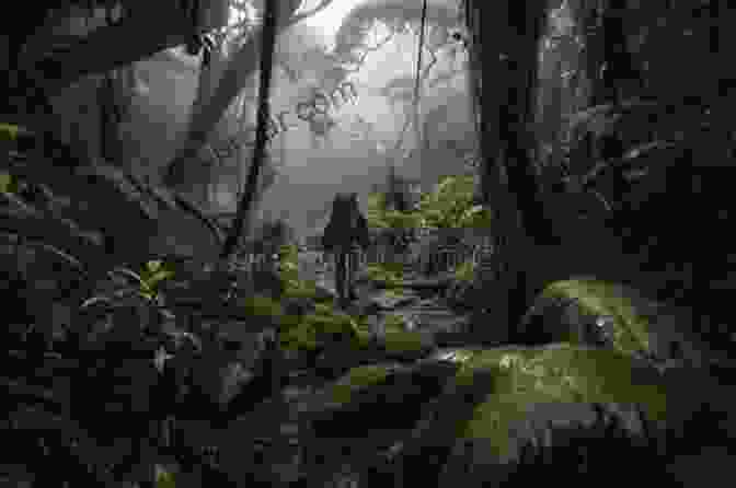 A Silhouette Of A Person Navigating Through Dense Mangroves. The Everglades: Stories Of Grit And Spirit From The Mangrove Wilderness