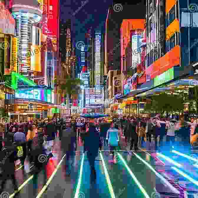 A Vibrant And Energetic Image Of Times Square, Capturing Its Dazzling Lights, Towering Billboards, And The Bustling Crowds That Make It The Crossroads Of The World Grand Central Terminal: 100 Years Of A New York Landmark