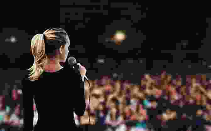 A Woman Standing In Front Of A Microphone, Speaking To A Crowd. Judas: How A Sister S Testimony Brought Down A Criminal Mastermind