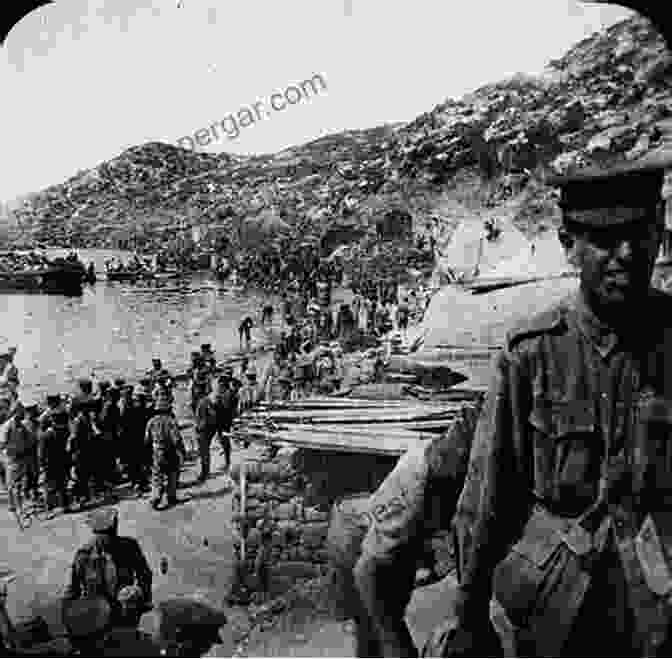 Allied Soldiers Landing On The Beaches Of Gallipoli During The Failed Campaign The Great War: A Combat History Of The First World War