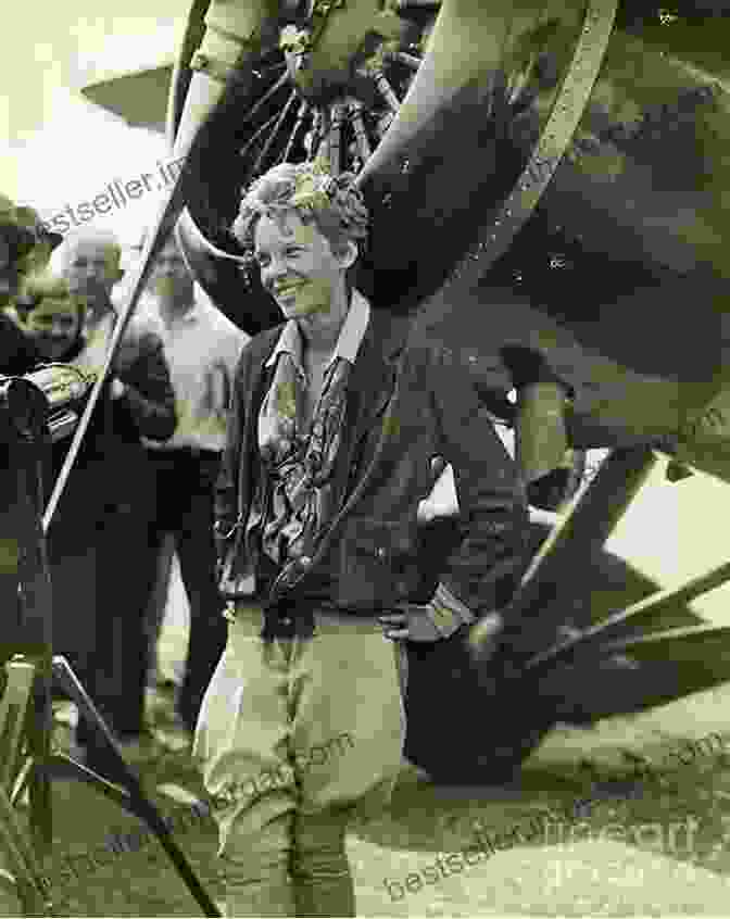 Portrait Of Amelia Earhart, A Prominent Female Aviator Massachusetts Aviation (Images Of Aviation)