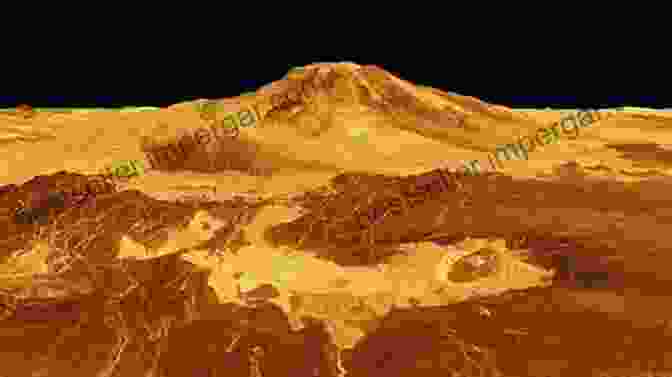 Radar Image Of Venus' Surface, Revealing Its Rugged And Volcanic Landscape Why Is Venus Called The Evening Star? Astronomy For Kids Grade 4 Children S Astronomy Space