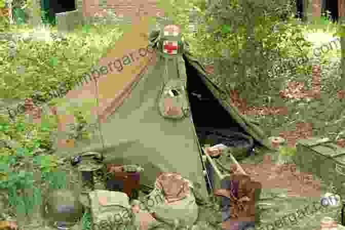 Soldiers Sleeping In Tents At A Bivouac Camp Military Life In Bivouac Camp Garrison Barracks C