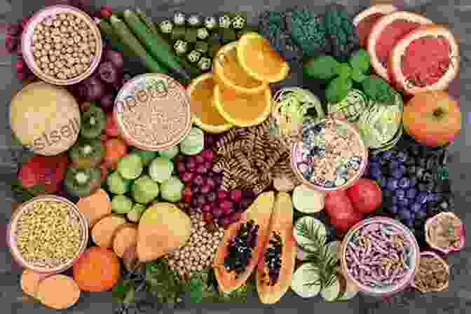 Vibrant And Colorful Fruits, Vegetables, And Whole Grains. Give A Sh*t: Do Good Live Better Save The Planet