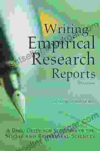 Writing Empirical Research Reports: A Basic Guide For Students Of The Social And Behavioral Sciences